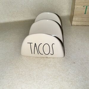 Rae Dunn tacos taco holder - yes